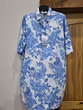 New Saint James With Lilly Pulitzer Leonie Women's Dress Size XL Coastal Grandma